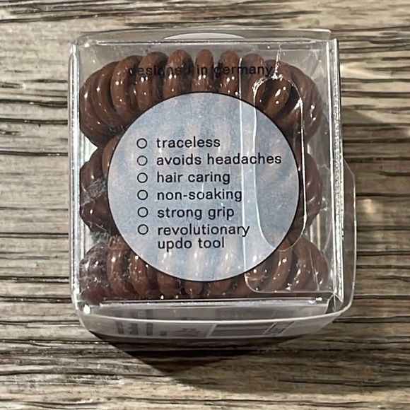 [invisibboble] original crystal clear - pretzel brown - Picture 2 of 3